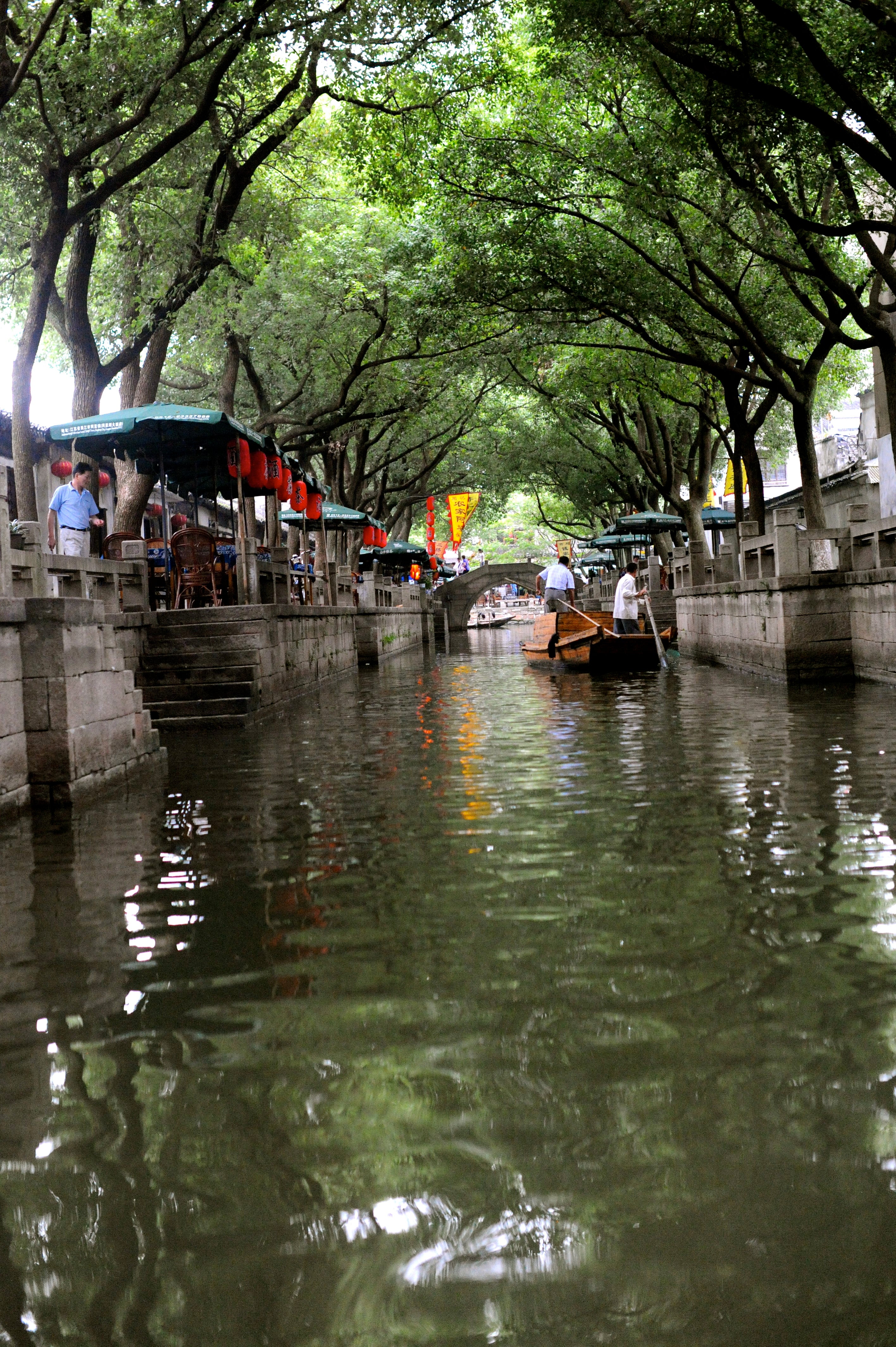 Canal in Tongli has impressive stonework built to last.