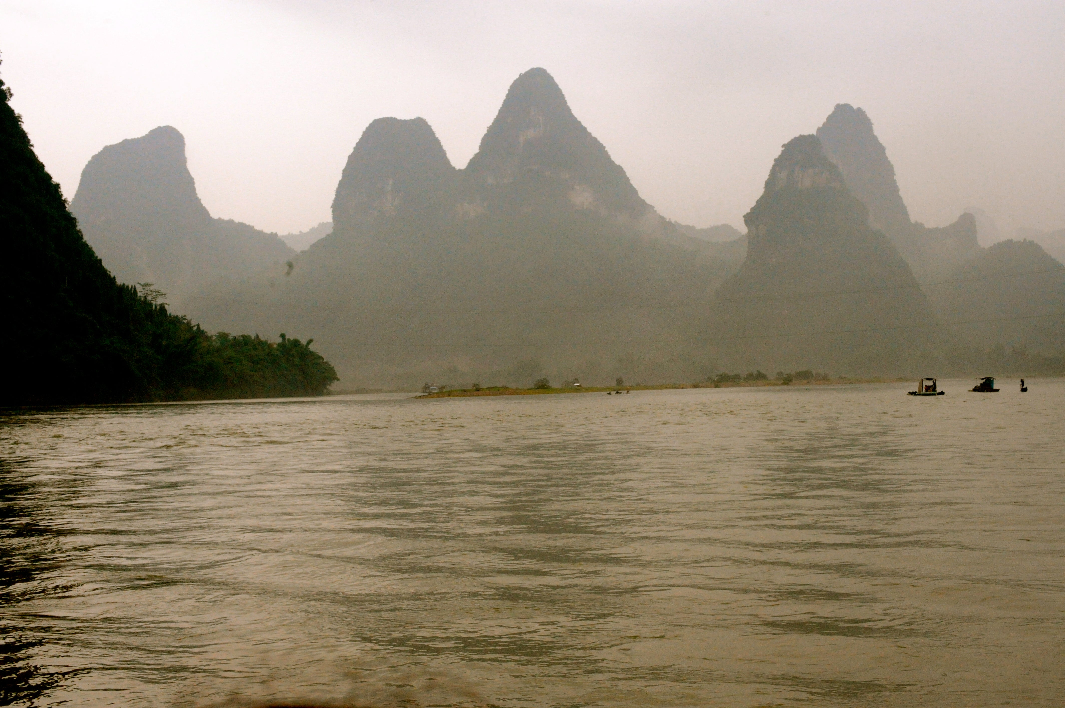 Karst peaks along Li River