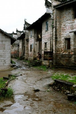 DSC_5341 For a rural village, the buildings were remarkably well built.