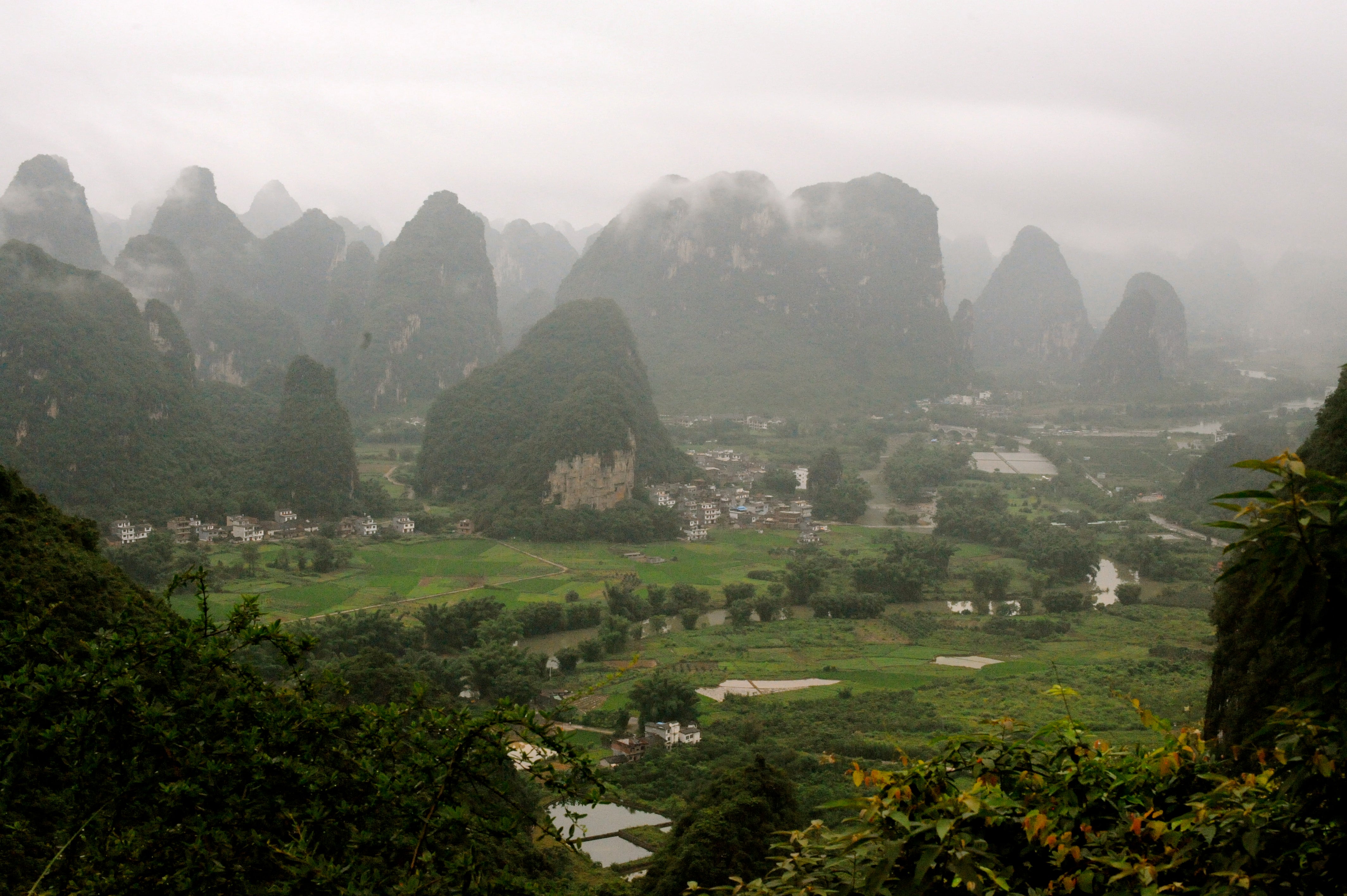 View from top of Moon Hill.