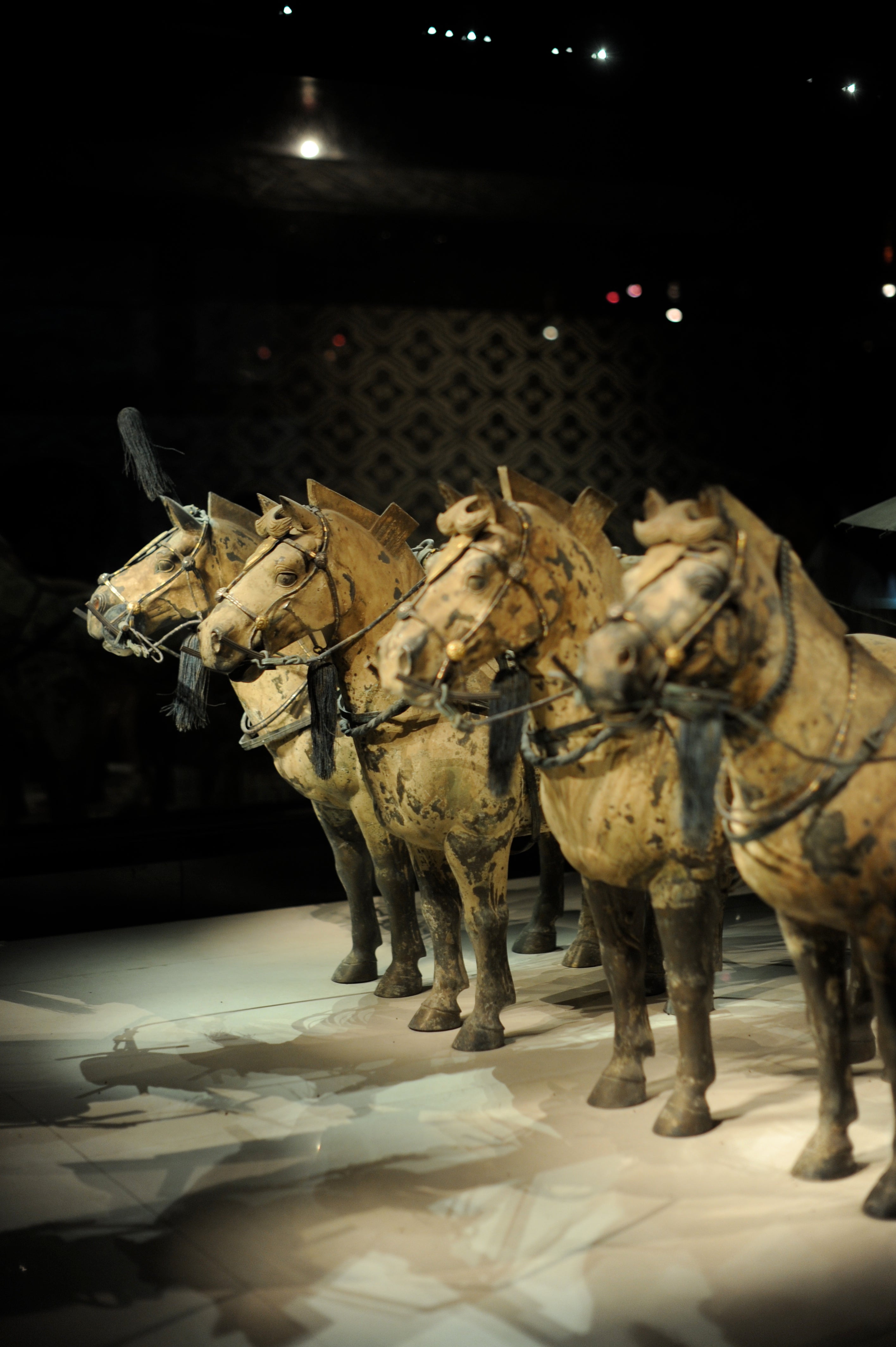 Chariot's four horses.