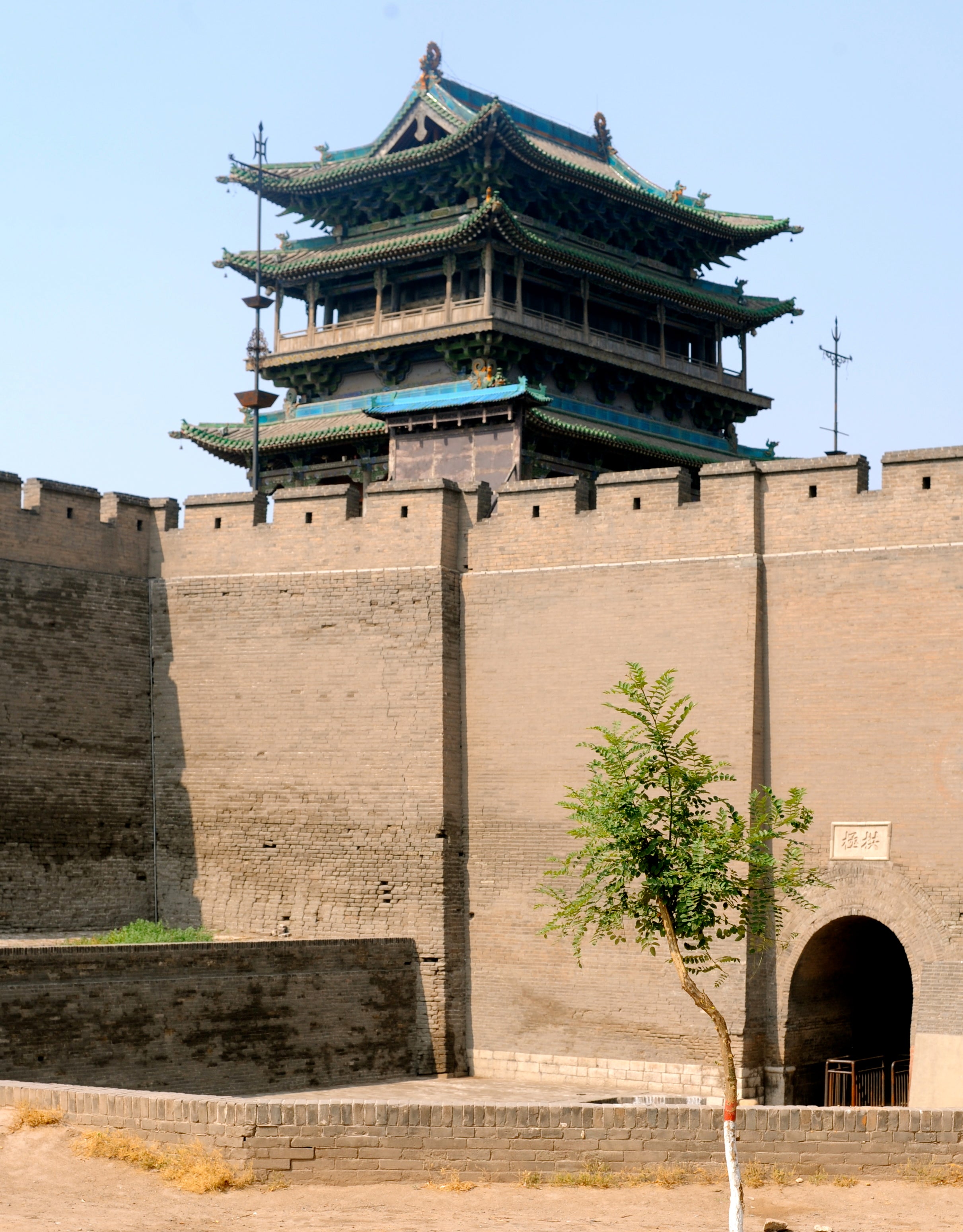 NOrth Gate is one of six major entry points.