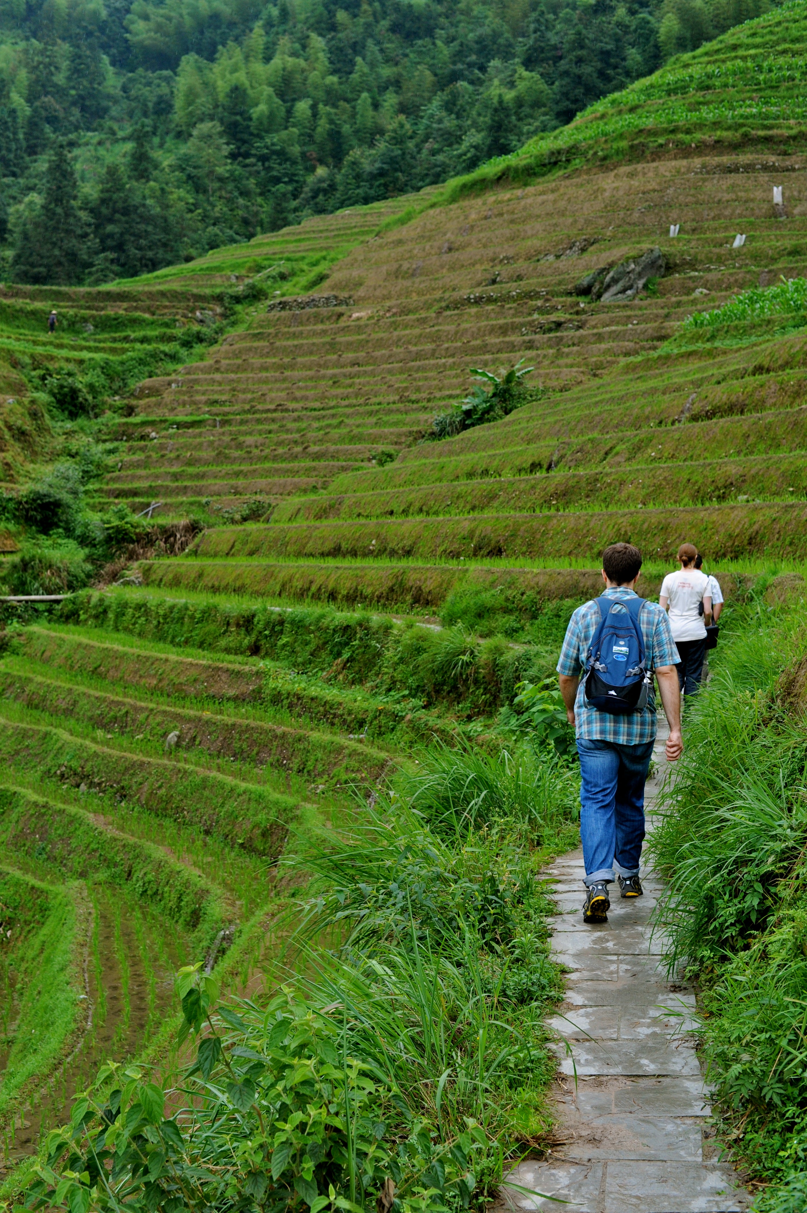 We are not afraid of a lot of hiking.