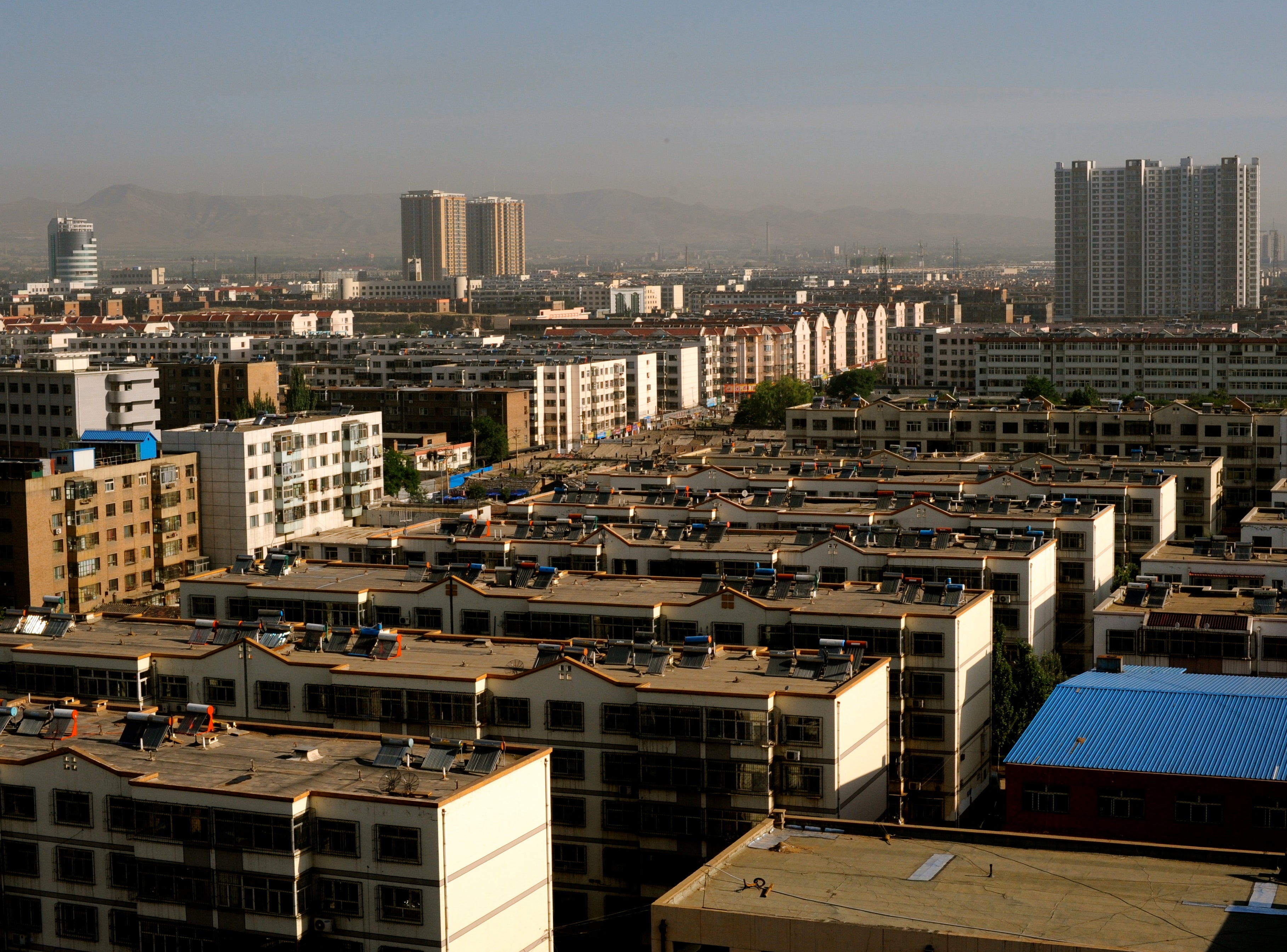 New city fabric in Datong