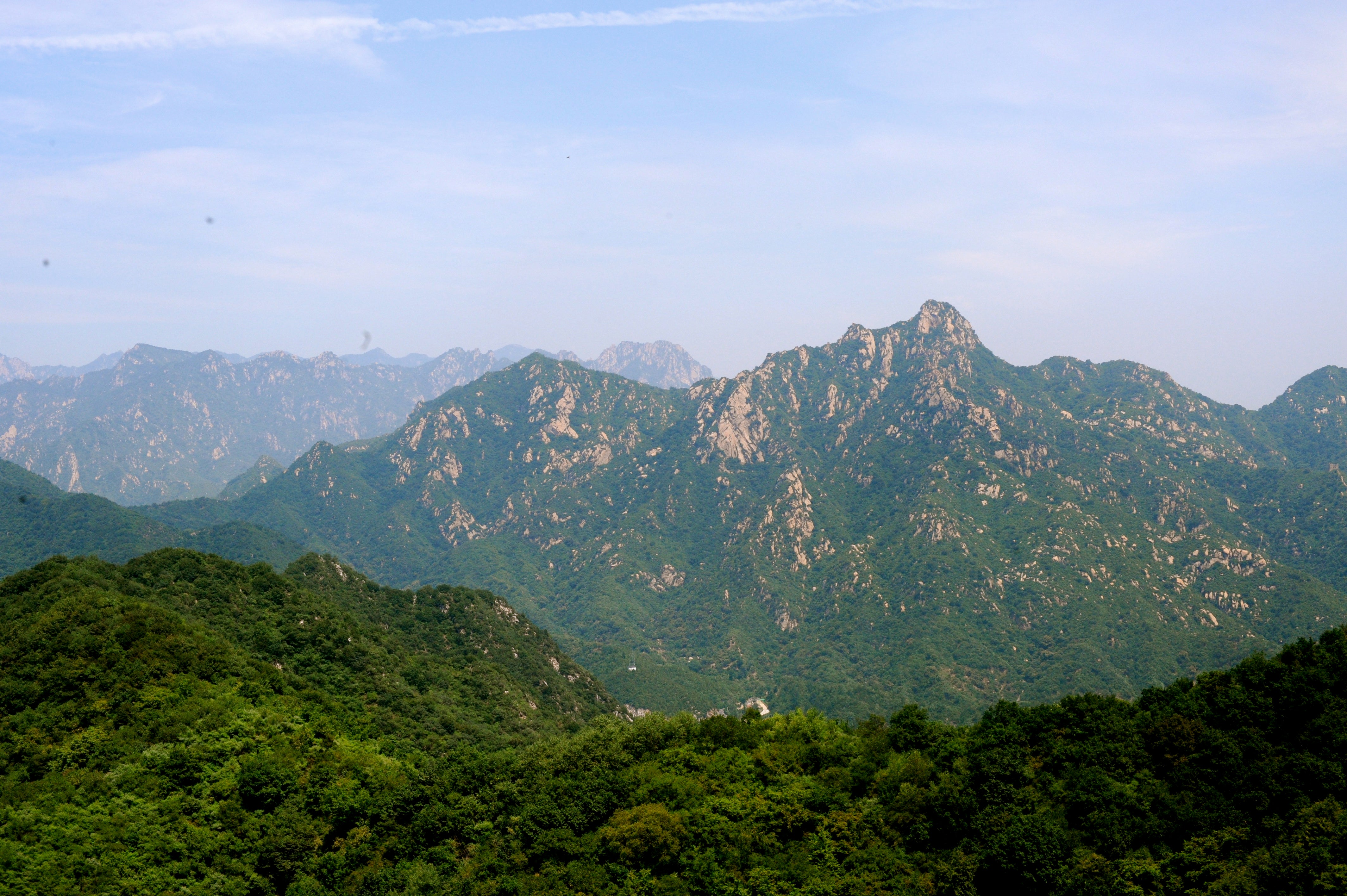 It would be worth visiting this area just for its mountain scenery even if there were no Great Wall here.