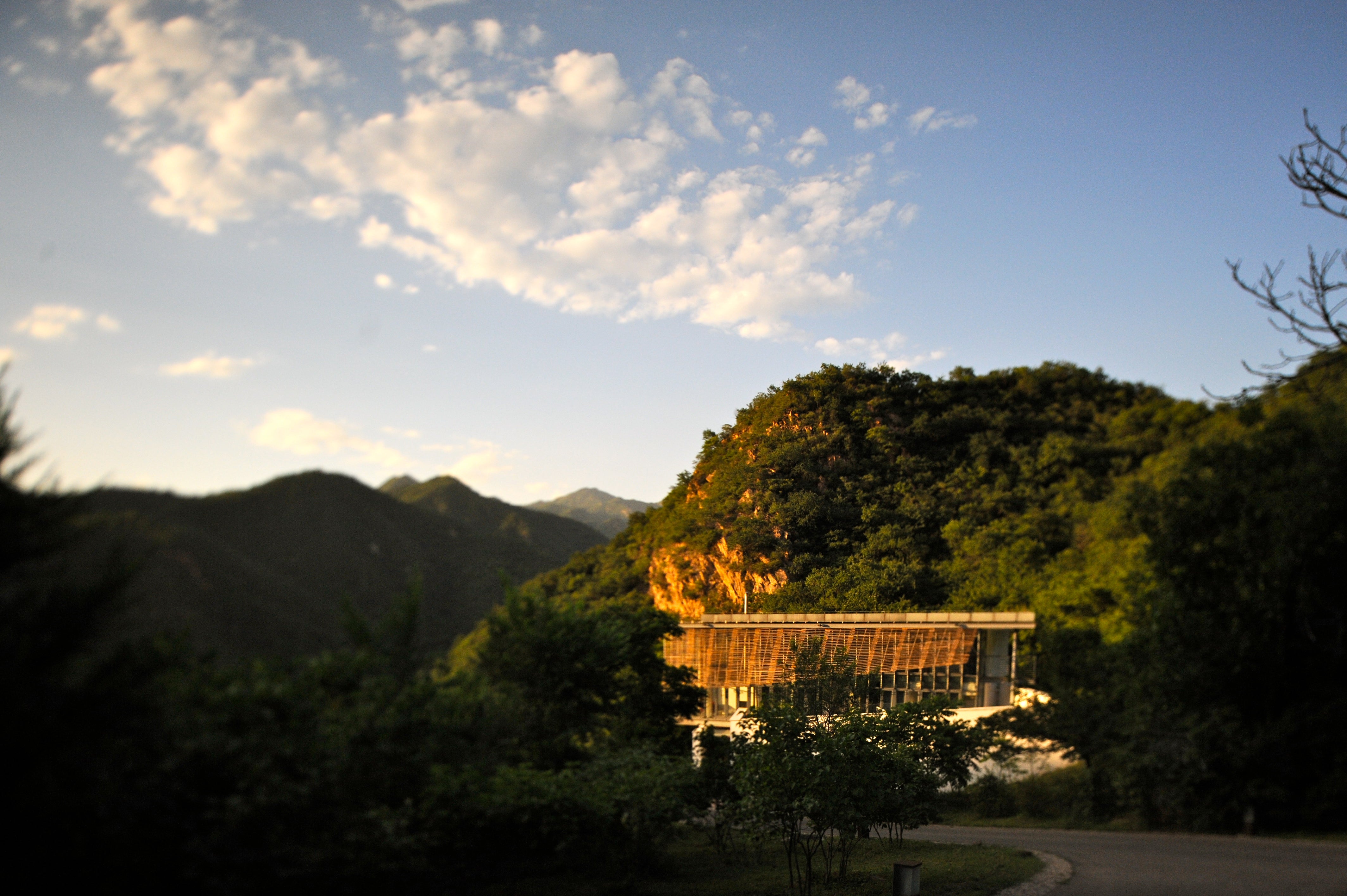 Distorted Courtyard House by Rocco Yim from Hong Kong