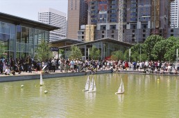 Discovery Green in Houston, Texas by architect Larry Speck