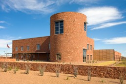 U.S. Federal Courthouse in Alpine, Texas by architect Larry Speck
