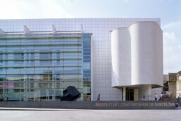 Barcelona Museum of Contemporary Art in Barcelona, Spain by architect Richard Meier