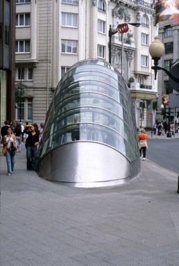Bilbao Metro in Bilbao, Spain by architect Norman Foster