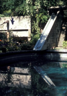 Le Corbusier Villa Sarabhai Modernist House India Interior Pool Exterior Slide