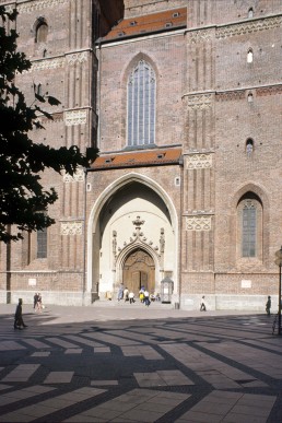 Frauekirche in Munich, Germany by architect Jorg von Halsbach