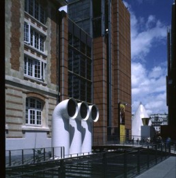 IRCAM Extension in Paris, France by architect Renzo Piano