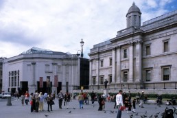 National Gallery in London, Britain