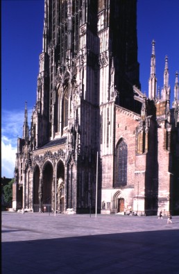 Ulm Cathedral in Ulm, Germany by architect Ulrich von Ensinger
