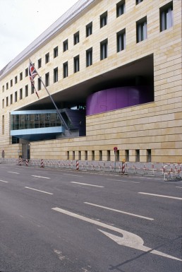 British Embassy Berlin in Berlin, Germany by architect Michael Wilford