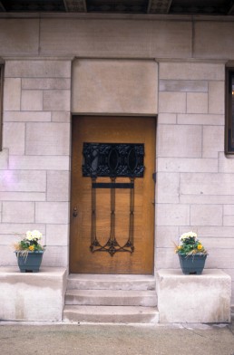 Charnley House in Chicago, Illinois by architects Louis Sullivan, Frank Lloyd Wright
