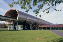 Architect OMA Rem Koolhaas IIT Illinois Institute of Technology McCormick Tribune Campus Center Exterior