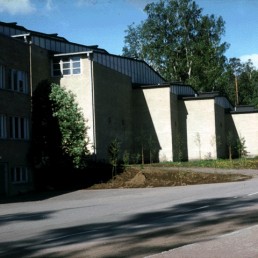 Sports Hall in Otaniemi, Finland by architect Alvar Aalto