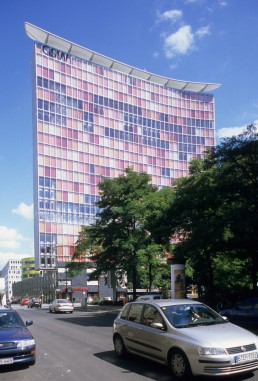 GSW Tower in Berlin, Germany by architect Sauerbruch Hutton Architects
