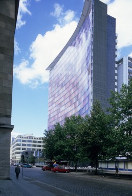 GSW Tower in Berlin, Germany by architect Sauerbruch Hutton Architects