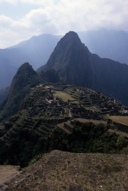 Machu Picchu in Machu Picchu, Peru