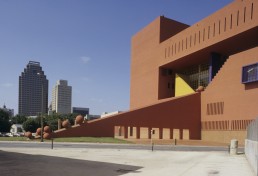 San Antonio Public Library in San Antonio, Texas by architect Ricardo Legoretta