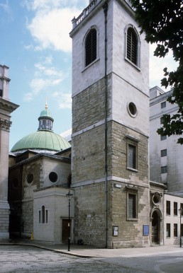 St. Stephen Wallbrook in London, Britain by architect Christopher Wren