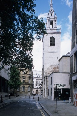 St. Stephen Wallbrook in London, Britain by architect Christopher Wren