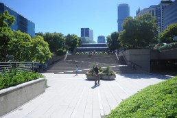 Robson Square in Vancouver, Canada by architect Arthur Erickson