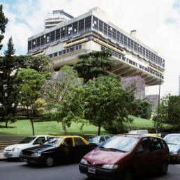 National Library of the Argentine Republic in Buenos Aires, Argentina by architect Clorindo Testa