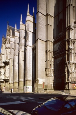 Nantes Cathedral in Nantes, France by architect Mathurin Rodier