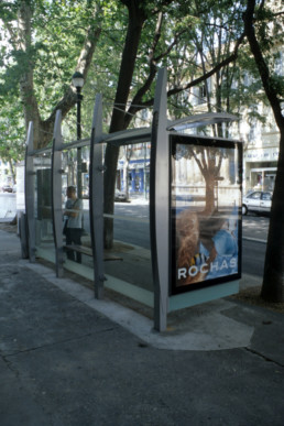 Bus Stop in Nimes in Nimes, France