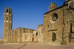 La Seu Vella Cathedral in Lerida, Spain by architect Pere de Coma