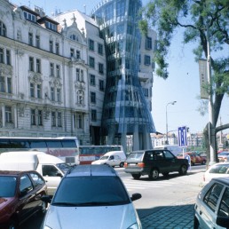 Nationale-Nederlanden Building in Prague, Czechia by architect Frank Gehry