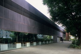 Kanazawa Tamagawa Library in Kanazawa, Japan by architect Yoshio Taniguchi