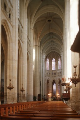 Nantes Cathedral in Nantes, France by architect Mathurin Rodier