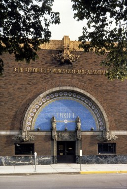 National Farmers' Bank in Owatonna, Minnesota by architect Louis Sullivan