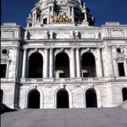 Minnestoa State Capitol in St. Paul, Minnesota by architect Cass Gilbert