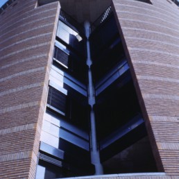 Office Building in Lugano, Switzerland by architect Mario Botta