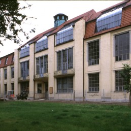Bauhaus Main Building in Weimar, Germany