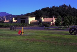 Clos Pegase Winery in Napa Valley, California by architect Michael Graves