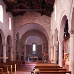 San Salvatore Church in Castellina in Chianti, Italy