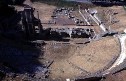 Roman Ruins in Volterra, Italy