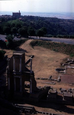 Roman Ruins in Volterra, Italy