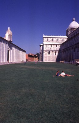 Camposanto in Pisa, Italy by architect Giovanni di Simone