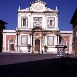 Santo Stefano in Pisa, Italy by architect Giorgio Vasari