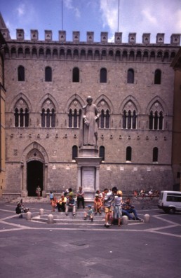 Palazzo Salimbeni in Siena, Italy