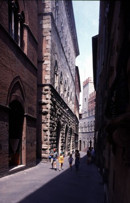 Palazzo Piccolomini in Siena, Italy by architect Bernardo Rossellino