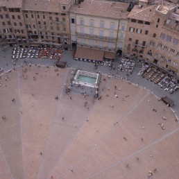 Piazza del Campo in Siena, Italy